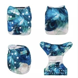 Cloth Diaper One Size Adjustable Washable Reusable for Baby Girls and Bo…